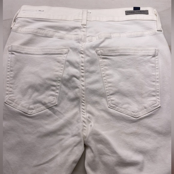 Citizens of Humanity White Rocket Crop High Rise Skinny size 25 - Picture 5 of 11